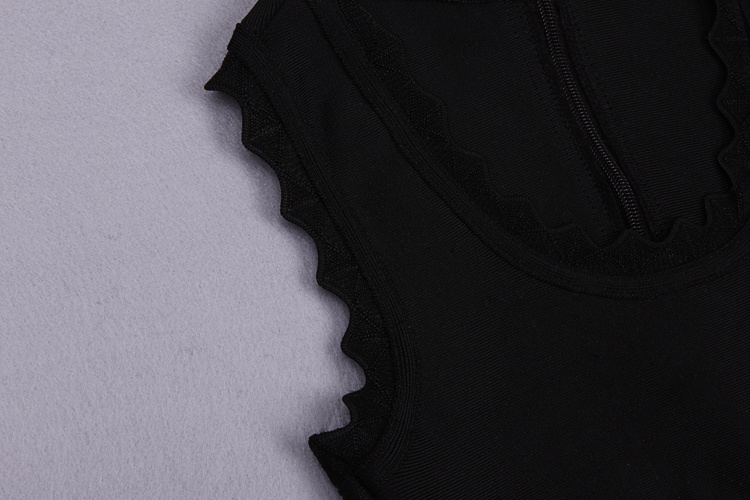 Black Halloween Dark Loose Bandage Pullover